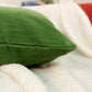 Luxury Cord Velvet Apple Green Cushion Cover Decorative Cord Apple Green Throw Pillow Covers (All Sizes)