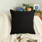 Natural Linen Black Pillow Cover, Dark Linen Pillow, Linen Cushion Covers, All Sizes.