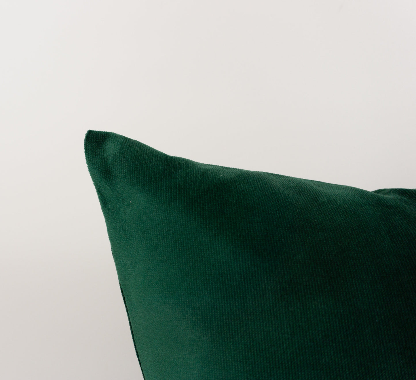 Cotton Velvet Dark Green Scatter Cushion Cover (All Sizes)