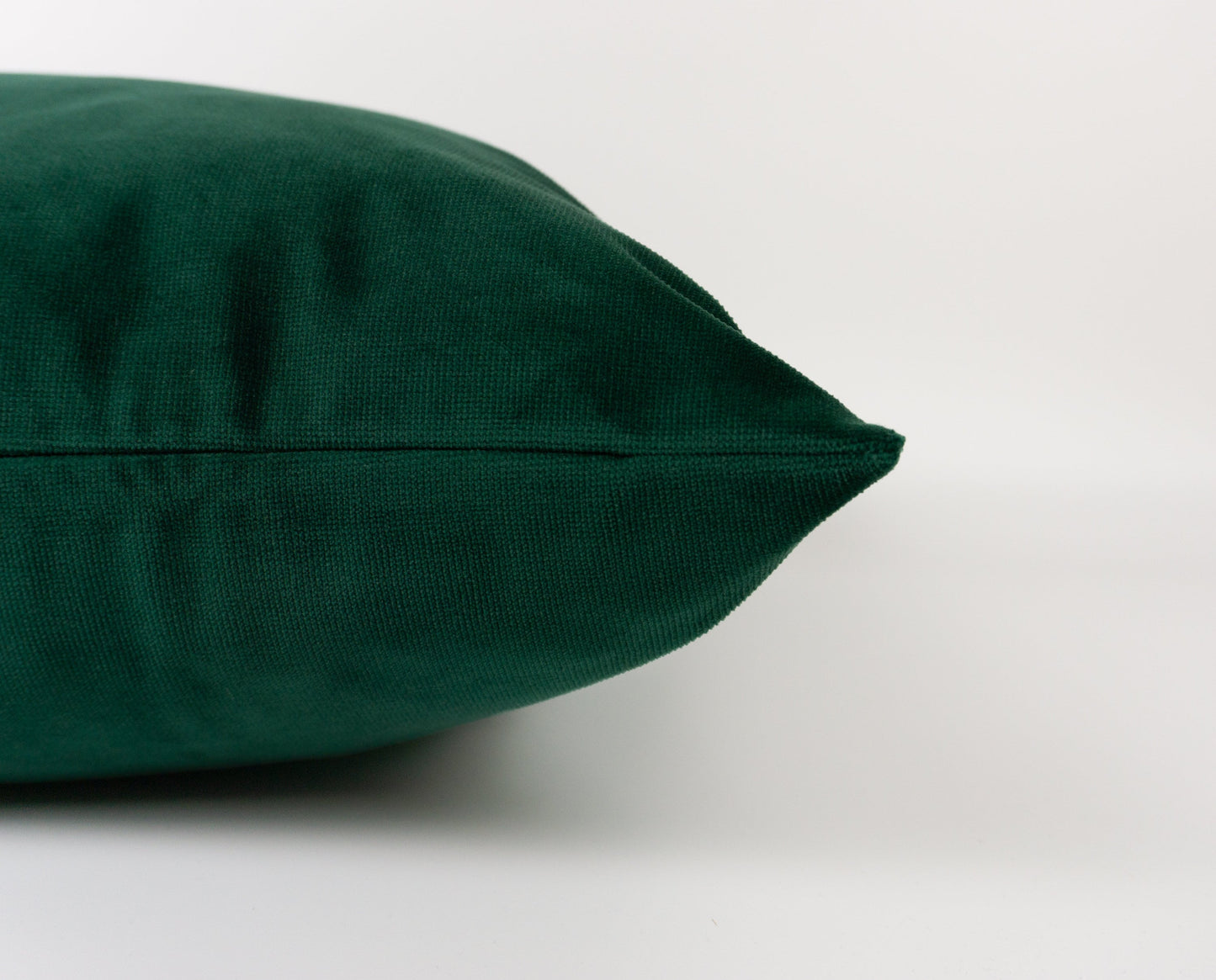 Cotton Velvet Dark Green Scatter Cushion Cover (All Sizes)