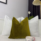 Teddy Boucle Green Pillow