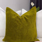Teddy Boucle Moss Green Cushion Khaki Pillow Cover
