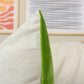 Colourblock Velvet Cushion Cover Apple Green Velvet Cozy Linen Colorblock Cushion Cover Modern Home Decor Pillow Covers (All Sizes)