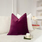 Velvet Burgundy Pillow