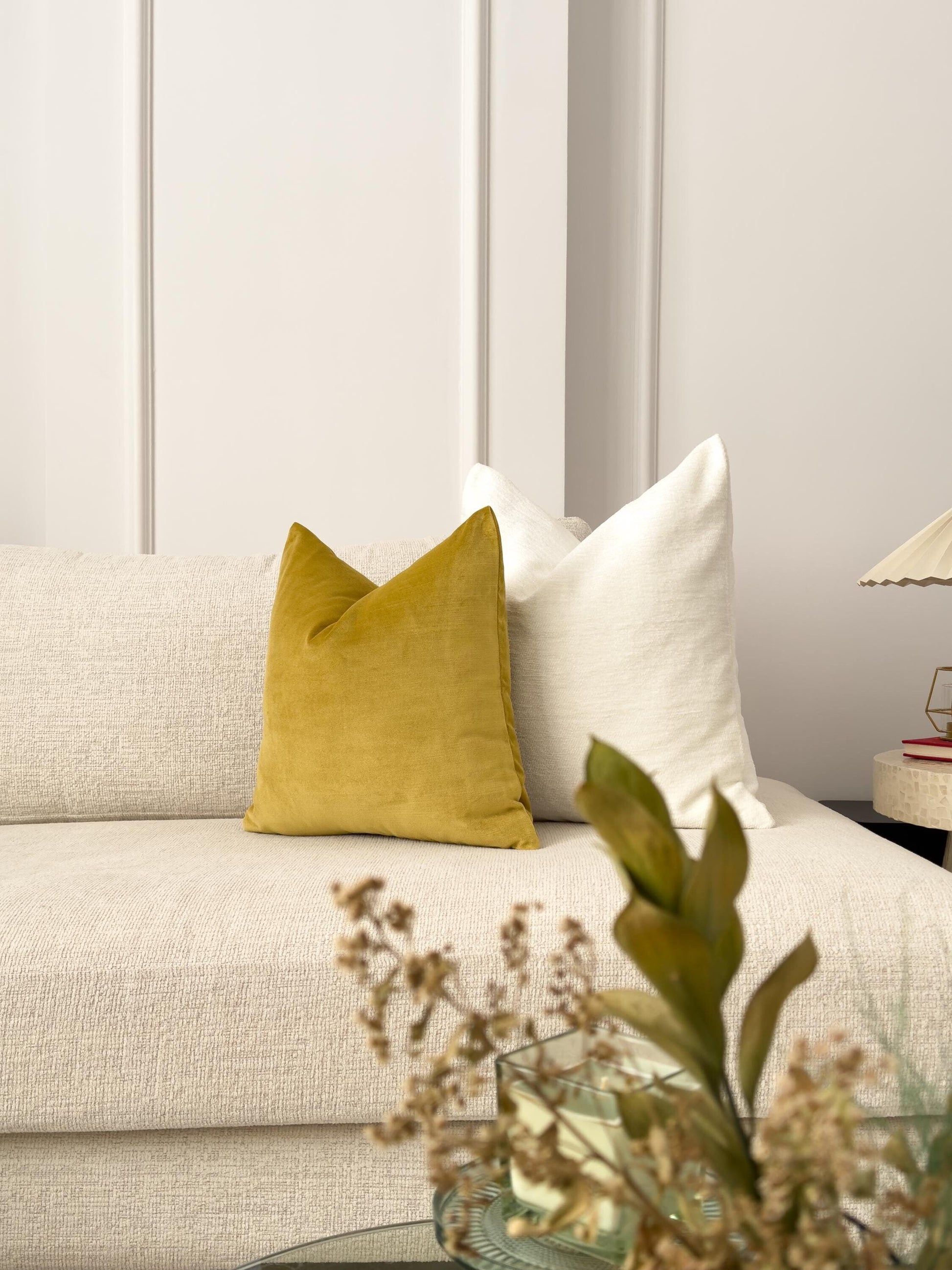 Green cushion