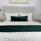 Dark Green Lumbar pillow