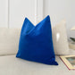 Premium Velvet Royal Blue Pillow Cover Navy Blue Cushion Cover Long Pillow Navy Lumbar Pillow Cover (All Sizes)