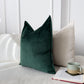 Cotton Velvet Dark Green Scatter Cushion Cover (All Sizes)