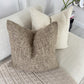 Linen Basketweave Lumbar Cushion Cover  (All Sizes)