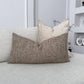 Linen Basketweave Lumbar Cushion Cover  (All Sizes)