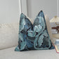 William Morris Acanthus Blue Velvet Cushion Cover Art Deco Pillow Decor (All Sizes)