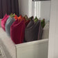 Velvet Piped Pillow Covers with Piping Cushion Covers (Custom Color) All Sizes