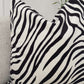 Zebra Velvet Cushion Cover Black Cream Animal Print Pillow Cover (All Sizes)