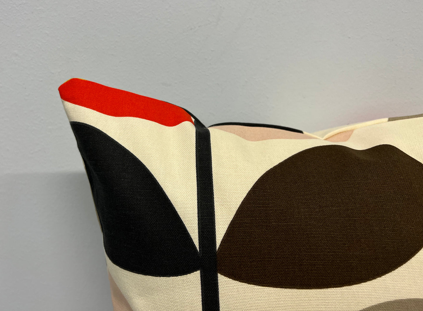 Cotton Linen Linear Stem Scandinavian Style Cushion Covers  All Sizes (16 Colour Options)