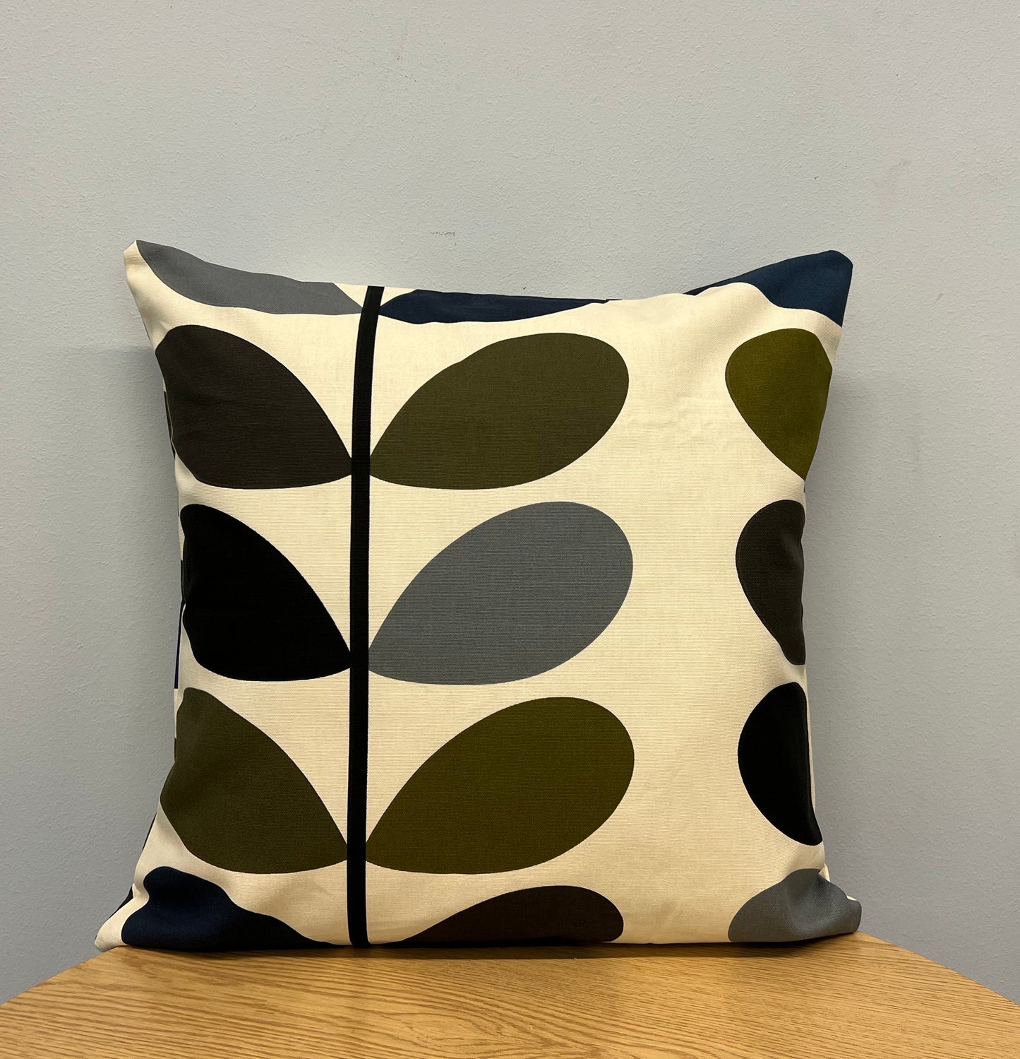 Cotton Linen Linear Stem Scandinavian Style Cushion Covers  All Sizes (16 Colour Options)