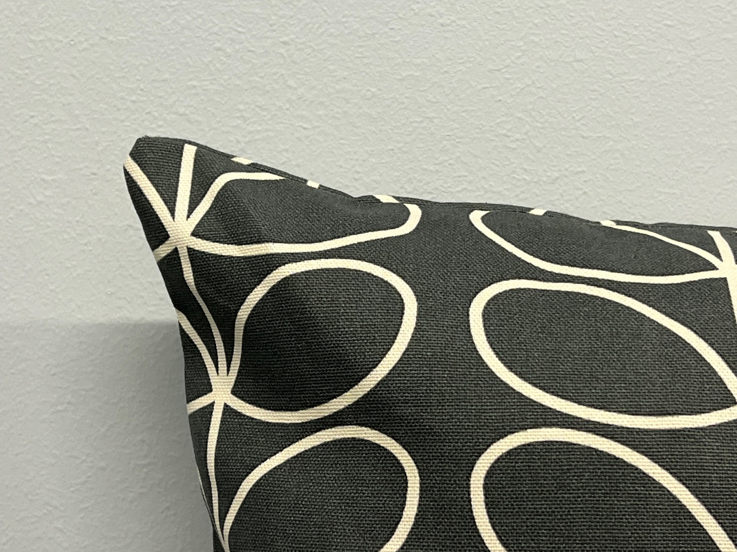 Cotton Linen Linear Stem Scandinavian Style Cushion Covers  All Sizes (16 Colour Options)