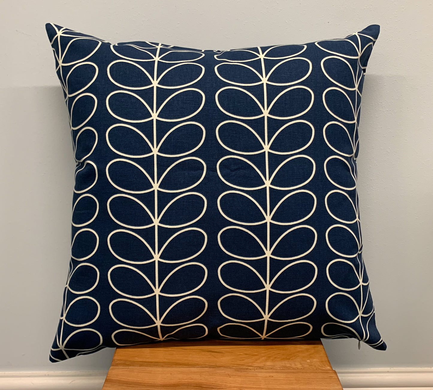 Cotton Linen Linear Stem Scandinavian Style Cushion Covers  All Sizes (16 Colour Options)