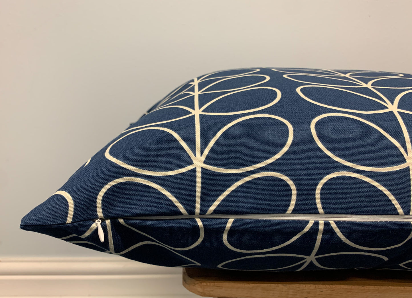 Cotton Linen Linear Stem Scandinavian Style Cushion Covers  All Sizes (16 Colour Options)