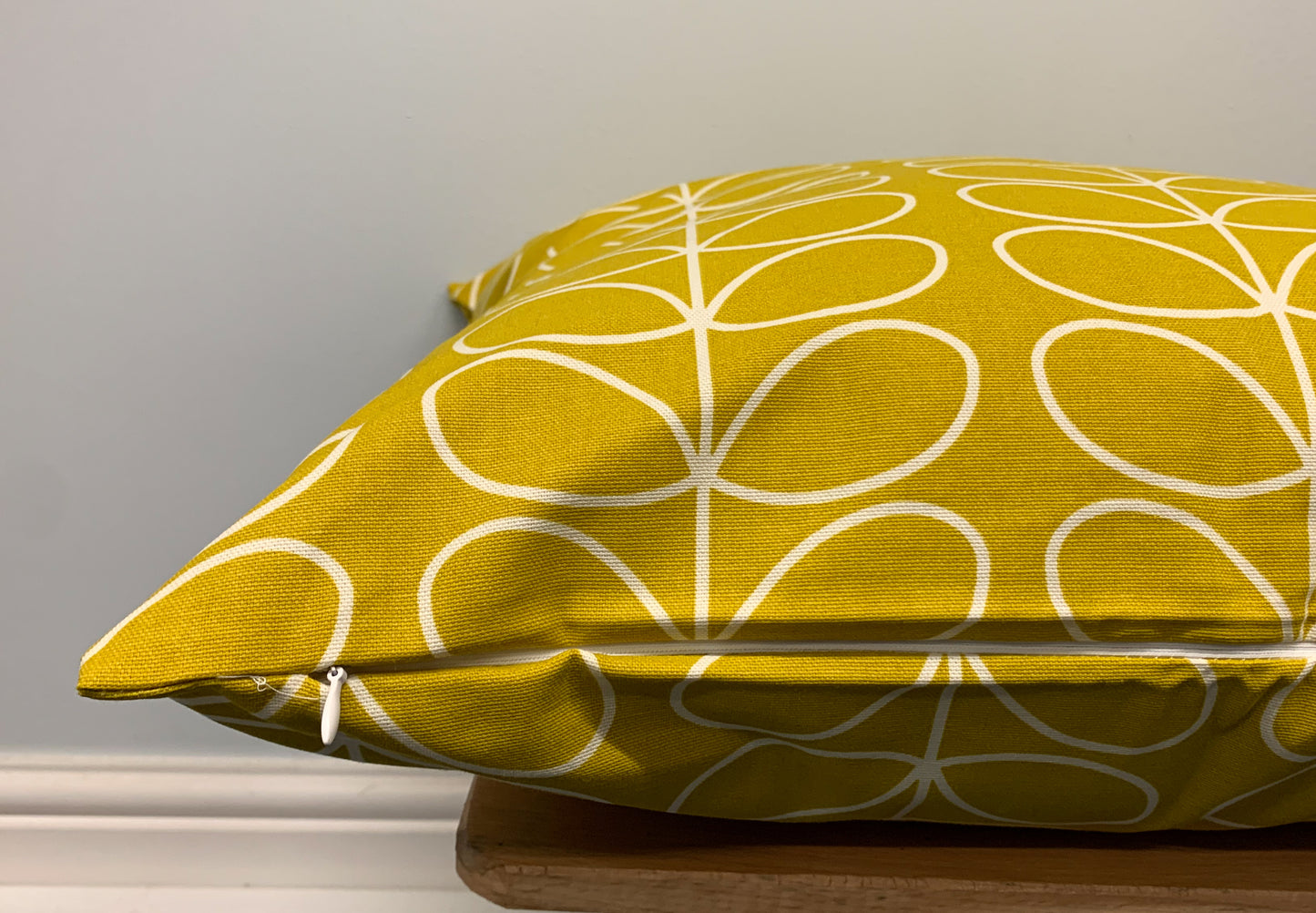 Cotton Linen Linear Stem Scandinavian Style Cushion Covers  All Sizes (16 Colour Options)