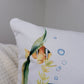 Sea Animals Pattern Design Set of 4 Decorative Cushion Cover Set 18"x18"