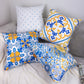 Moroccan Pattern Design Cushion Cover Set I Garden Cushion for Home and Garden Decor 18"x18"