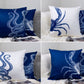 Crab Pattern Design Pattern Design Set of 4 Decorative Cushion Cover Set 18"x18"