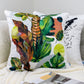 Set of 4 Plant Pattern Double Side Cushion Covers, 45x45cm, 18x18Inches