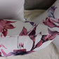 Set of 3 Decorative Flower Pattern Design Cushion Covers for Home Decor, Nursery Decor, Double Sided Soft Suede Velvet 18"x18"