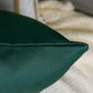 Decorative Green Double Sided Cushion Cover, 45x45 Decorative Pillow Cover 18x18Inches