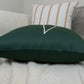 Decorative Green Double Sided Cushion Cover, 45x45 Decorative Pillow Cover 18x18Inches