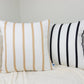Luxury Striped Decorative Cushion Covers, Decorative Striped Pillow Cover, Home Decoration 17x17Inches