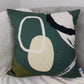 Set of 4 Decorative Minimalist Cushion Cover Set, Double Side Printed, Soft Velvet Pillow Cover 17x17Inches