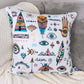 Soft Velvet Decorative Double-Sided Cushion Covers, Throw Pillow for Home Sofa Decor.