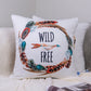 Handmade Suede Throw Pillow Cover Set I Home Decor Cushion Covers I Double Side Printed Cushions I Velvet Fabric Cushions