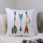 Handmade Suede Throw Pillow Cover Set I Home Decor Cushion Covers I Double Side Printed Cushions I Velvet Fabric Cushions