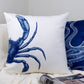 Crab Pattern Design Pattern Design Set of 4 Decorative Cushion Cover Set 18"x18"