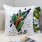Set of 4 Plant Pattern Double Side Cushion Covers, 45x45cm, 18x18Inches