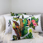 Set of 4 Plant Pattern Double Side Cushion Covers, 45x45cm, 18x18Inches