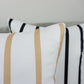 Luxury Striped Decorative Cushion Covers, Decorative Striped Pillow Cover, Home Decoration 17x17Inches