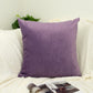 Handmade Woven Velvet Purple Cushion Cover, Purple Throw Pillow cover, Square Pillowcases, Home Sofa Decor 43x43cm