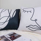 Handmade Suede Throw Pillow Cover Set I Home Decor Cushion Covers I Double Side Printed Cushions I Velvet Fabric Cushions