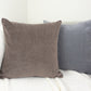 Plush Velvet Brown Cushion Cover, Brown Plush Velvet Pillow Cover, Throw Pillow cover, 45x45cm
