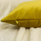 Luxury Velvet Gold Cushion Cover, Gold Velvet Pillow Cover, (All Sizes)