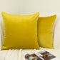 Luxury Velvet Gold Cushion Cover, Gold Velvet Pillow Cover, (All Sizes)