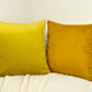 Luxury Velvet Gold Cushion Cover, Gold Velvet Pillow Cover, (All Sizes)