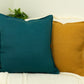 Cotton Linen Slate Green Cushion Covers 45x45cm