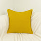 Cotton Linen Lemon Yellow Cushion Cover, Gold Linen Pillow Cover, Linen Throw Pillow Home Decor 17x17 inch 43x43cm