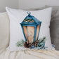 Christmas Decor Set of 4 Velvet Cushion Covers Double Sided for Home Decor