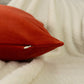 Velvet Orange Cushion Cover, Orange Pillow Cover 45x45cm