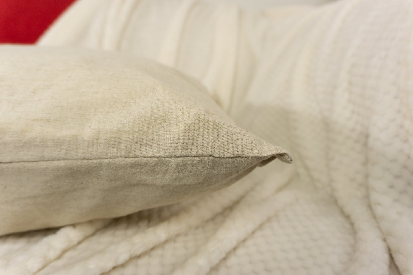 Natural Linen Oatmeal Cushion Cover, Linen Ivory Cushion Cover